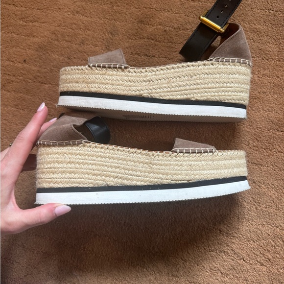 SEE BY CHLOE glyn platform sandal. Worn only once, in great condition - Picture 6 of 12